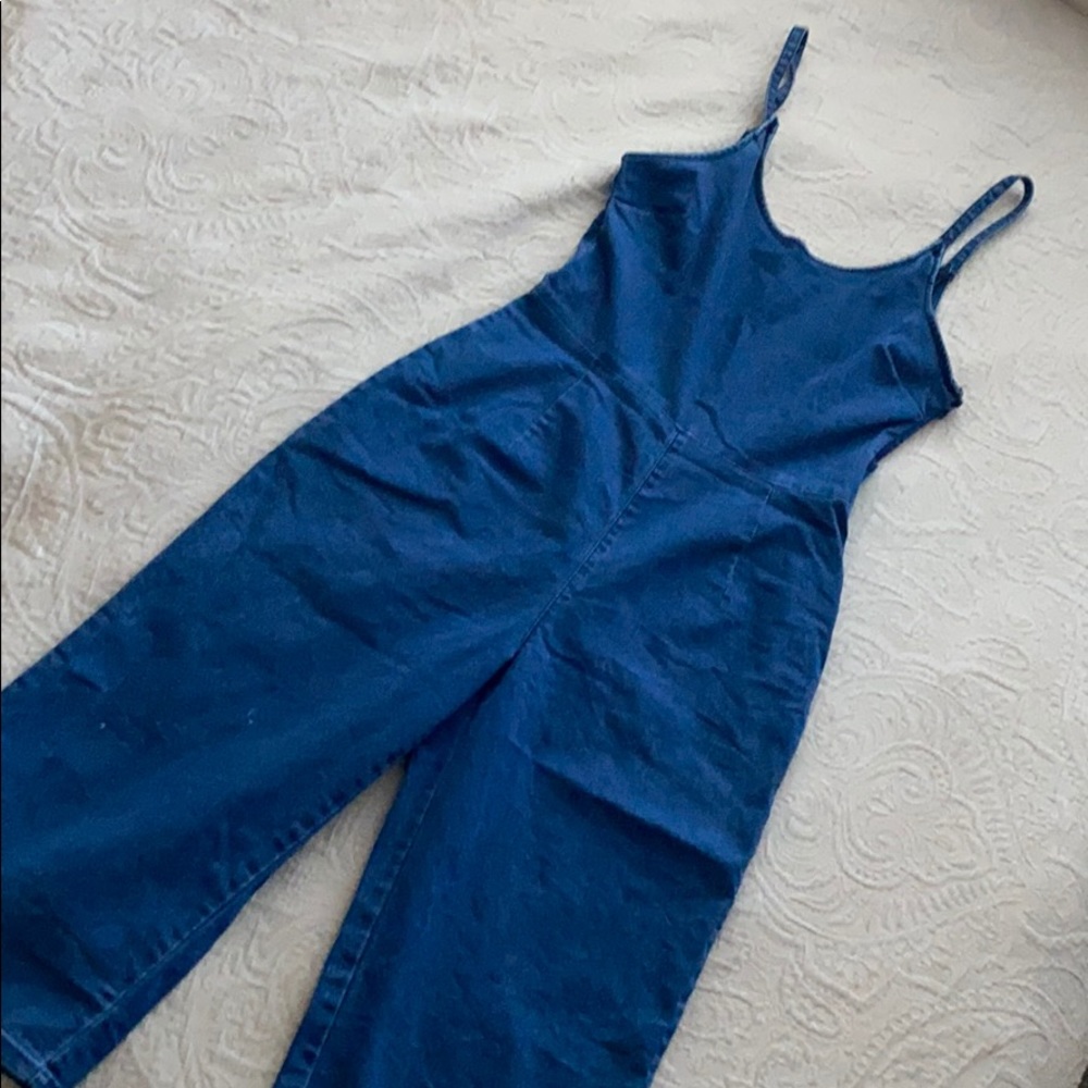 Denim Jumpsuit (thrifted)!